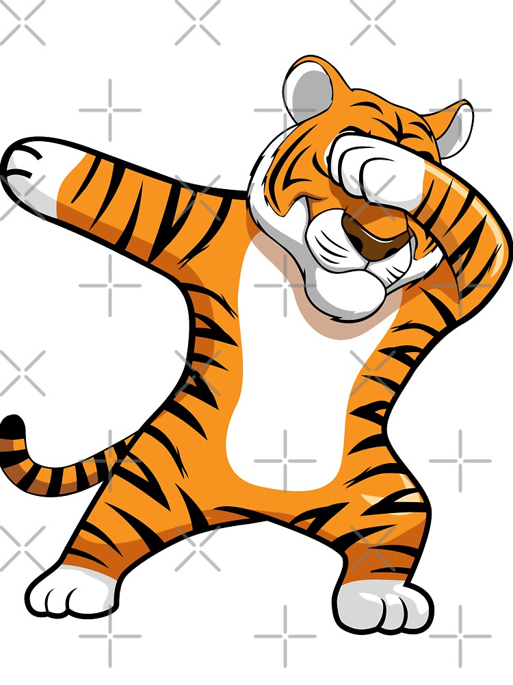 Bdaz Dabbing Tiger Football Mascot Kids T Shirt By Meliafroggy Redbubble - fancy tiger roblox