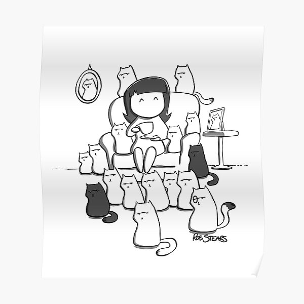 Cat Lady Poster