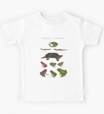 Amphibians and Reptiles Kids Tee
