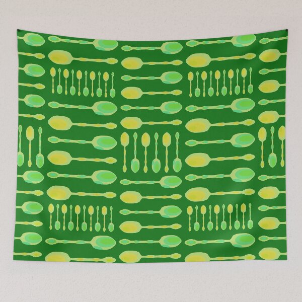 Item preview, Unique Artsy Spoons! (Deep Green) designed and sold by KelseyLovelle.