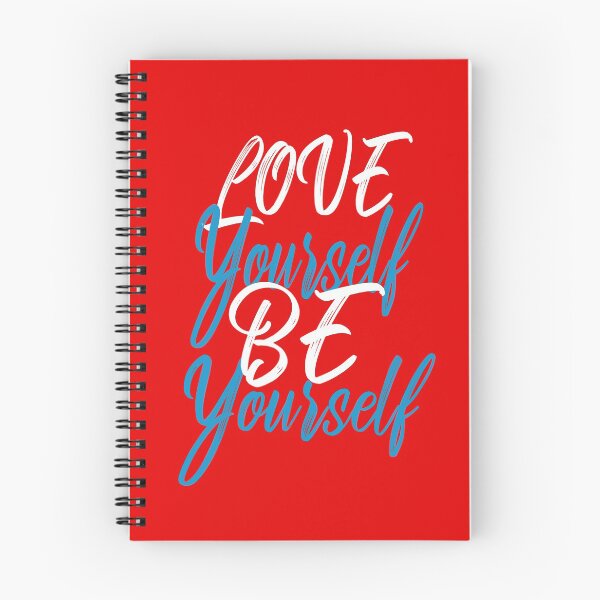 Item preview, Love Yourself Be Yourself - Red, White And Blue designed and sold by 4wordsmovement.