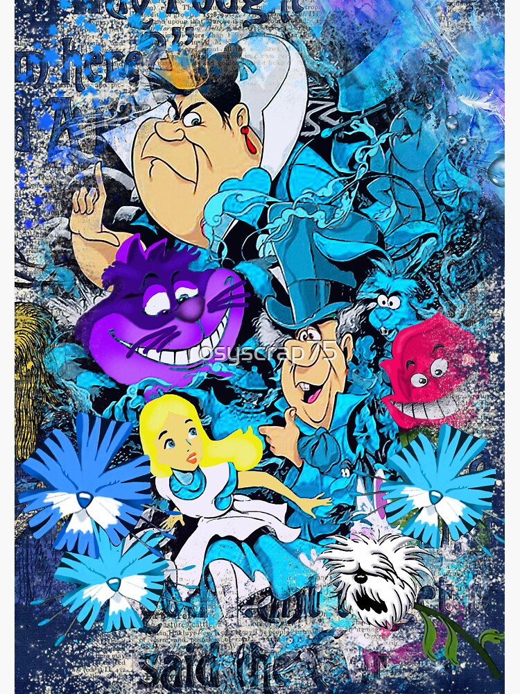 "Alice in Wonderland vintage" Sticker by rosyscrap75 Redbubble