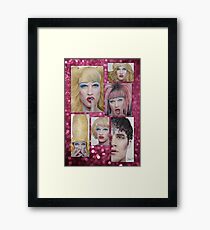 Darren Criss as Hedwig Framed Print