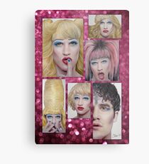 Darren Criss as Hedwig Metal Print