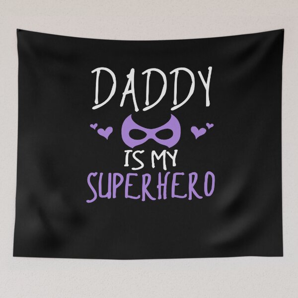 Item preview, My daddy is my superhero Cute Shirt for girls designed and sold by fermo.