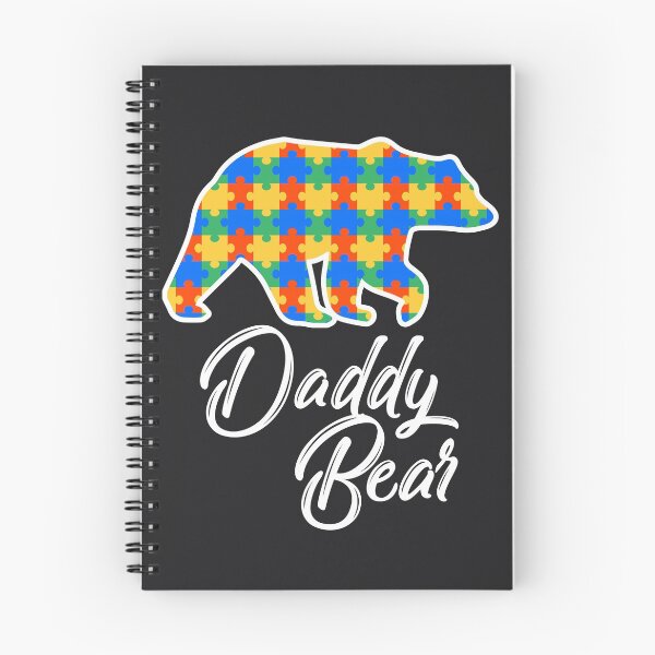 Item preview, Bear Autism Puzzle Awareness Art | Daddy Bear Gifts Art designed and sold by melsens.