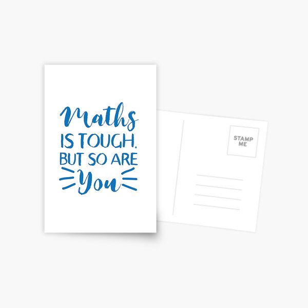 Item preview, Maths is TOUGH but so are YOU designed and sold by jazzydevil.