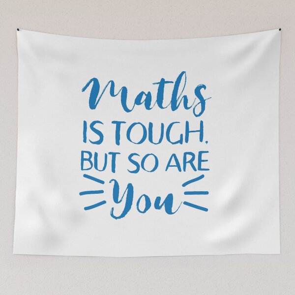 Item preview, Maths is TOUGH but so are YOU designed and sold by jazzydevil.