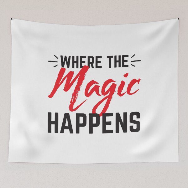 Item preview, Where the magic happens designed and sold by jazzydevil.