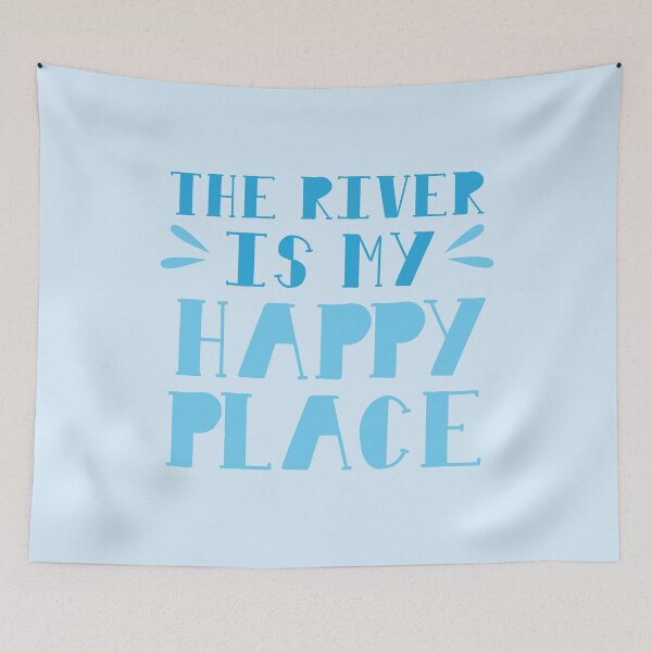 Item preview, The river is my happy place designed and sold by jazzydevil.