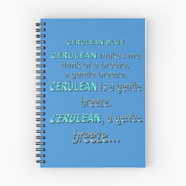 Item preview, Cerulean Blue designed and sold by REDROCKETDINER.