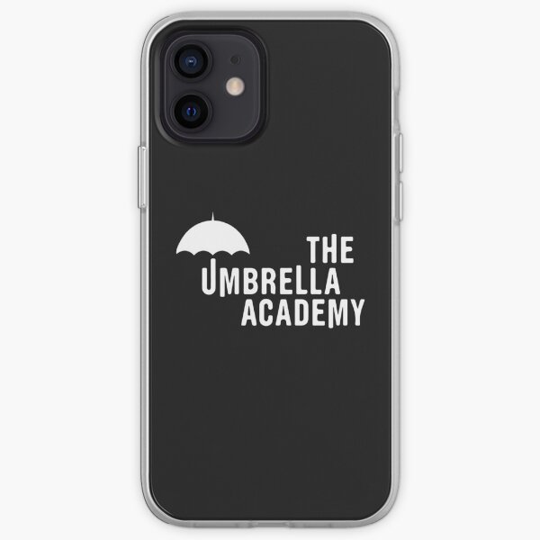 La Academia del paraguas - blanco Funda blanda para iPhone
