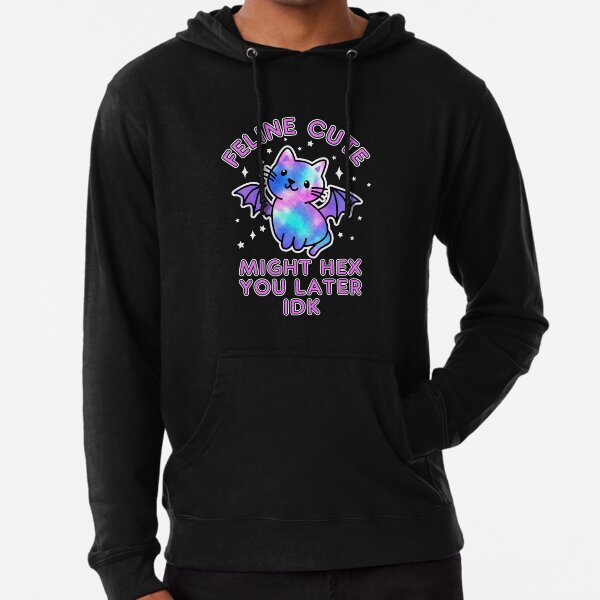 drop dead cats and bats hoodie