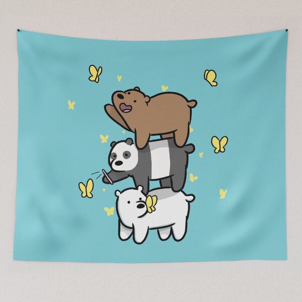 Item preview, Bear Stack and Butterflies designed and sold by Imaplatypus.