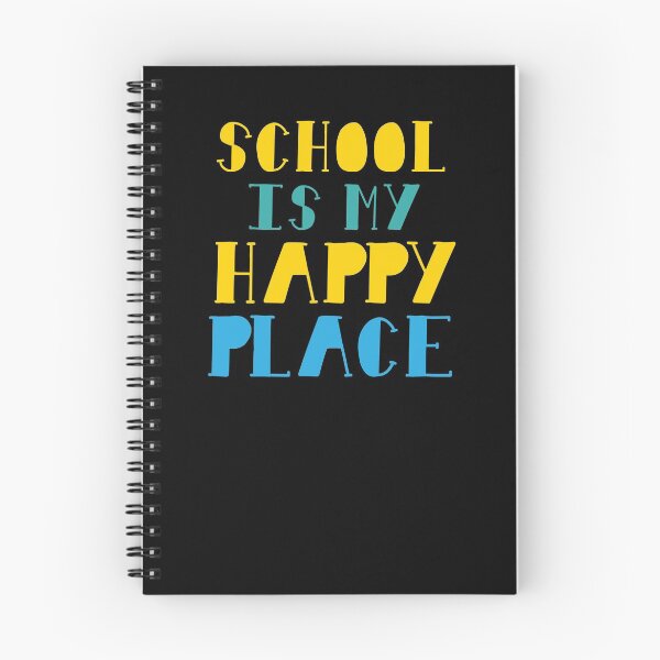Item preview, SCHOOL is my happy place designed and sold by jazzydevil.