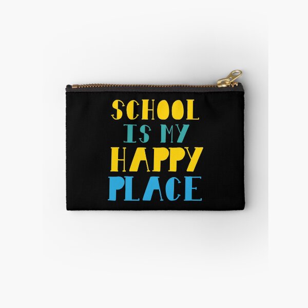 Item preview, SCHOOL is my happy place designed and sold by jazzydevil.