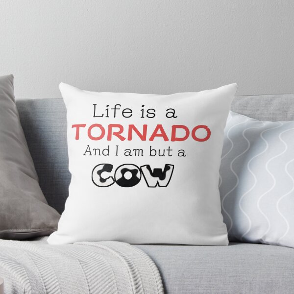 Item preview, Life is a Tornado and I am but a Cow designed and sold by double-m-b.