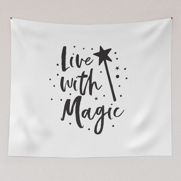 Item preview, Live with magic with a star wand designed and sold by jazzydevil.