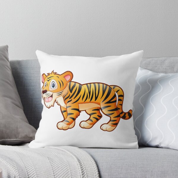 Item preview, Cute Cartoon Tiger Smiling designed and sold by animejones.