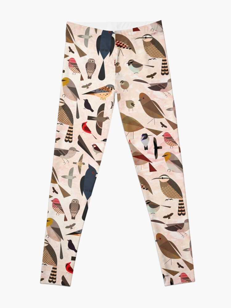 Alternate view of Sonoran Birds Leggings