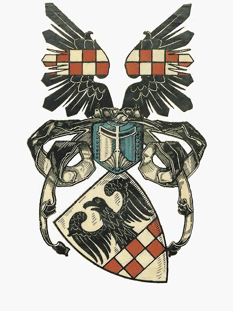 Coat of Arms of a medieval Teutonic Knight by edsimoneit