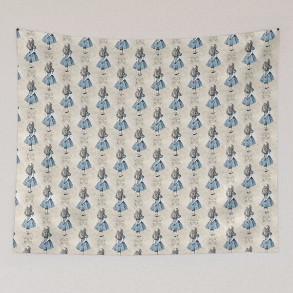 Item preview, Alice in Wonderland Sepia Vintage Vines designed and sold by 13Moons.