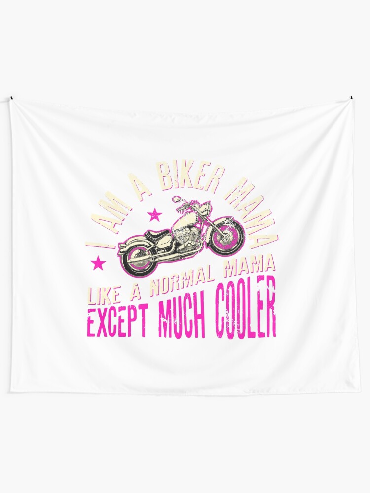 Fahrradliebhaber Dieses Original Cool Women S Print Design Ist Das Perfekte Geschenk Fur Frauen Und Mutter Die Vintage Motorradprodukte Lieben Wandbehang Von Suvil Redbubble