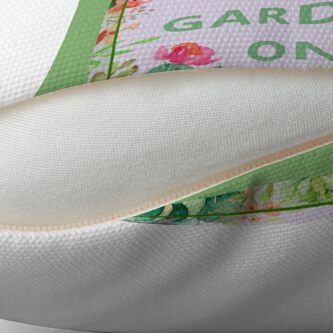 Alternate view of Keep Calm and Garden On Throw Pillow
