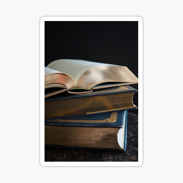 Golden Pages Sticker