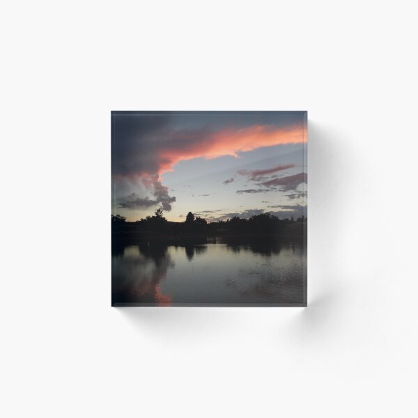 A Time for Reflection Acrylic Block