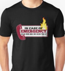 It Crowd Inspired - New Emergency Number - 0118 999 881 99 9119 725 3 - Moss and the Fire Unisex T-Shirt