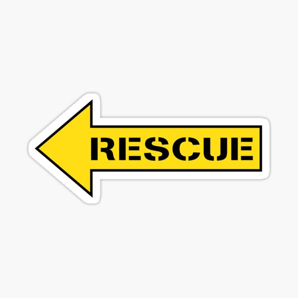 Item preview, Rescue Warning designed and sold by CitizenAwear.
