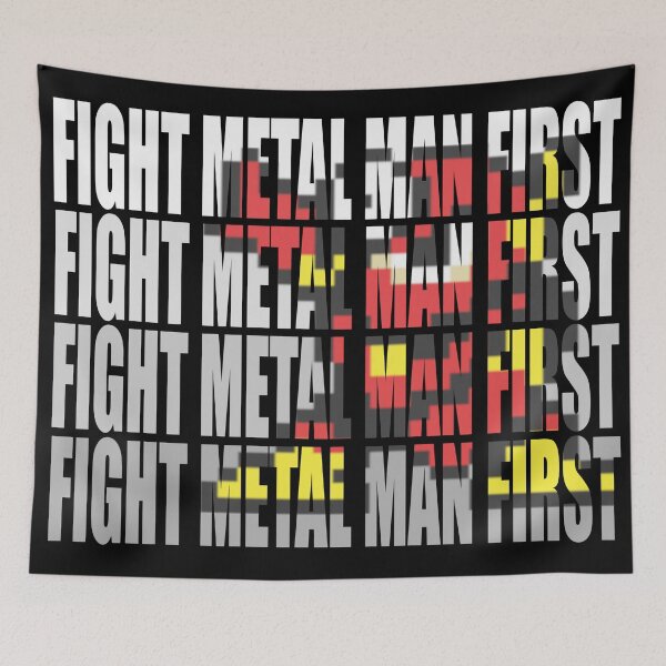 Item preview, Mega Man Fight Metal Man First designed and sold by scaabs.