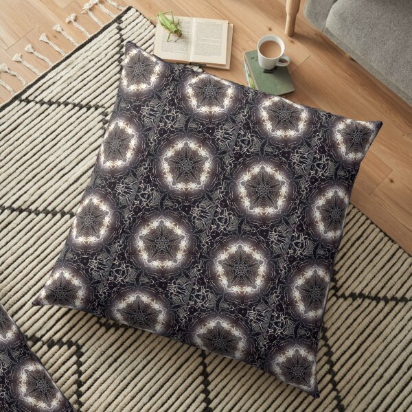 Bizarre Spidery Web Floor Pillow
