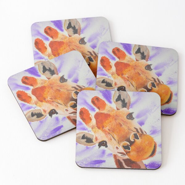 Item preview, Giraffe-Purple designed and sold by Austin Fabinski Art.