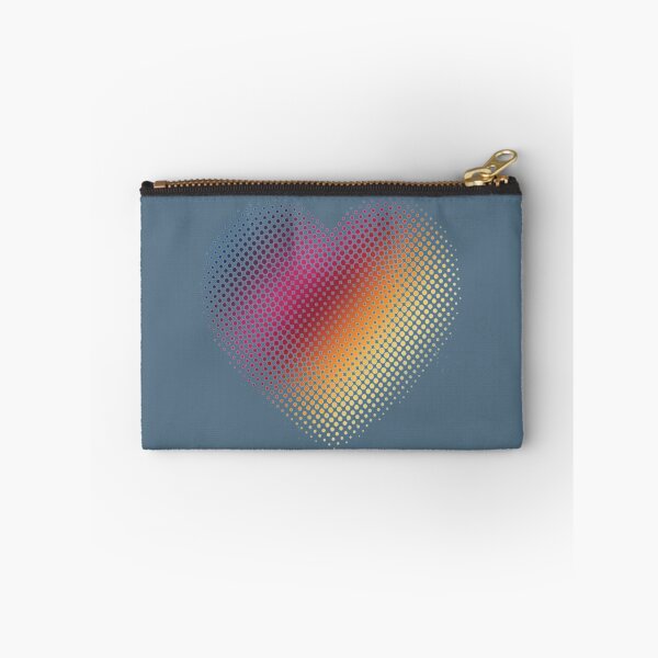 Item preview, Linear Gradient on Halftone Heart (Bluestone) designed and sold by John Raymond Barker.