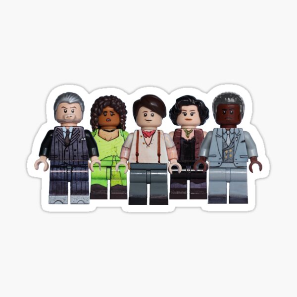 Full Cast - Hadestown - Broadway Bricks Sticker