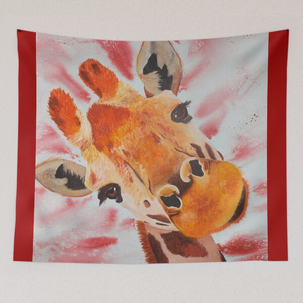 Item preview, Giraffe-Red designed and sold by Austin Fabinski Art.