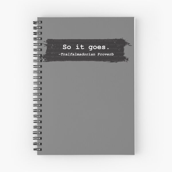 Item preview, So It Goes Kurt Vonnegut designed and sold by StudioTwentyTwo.