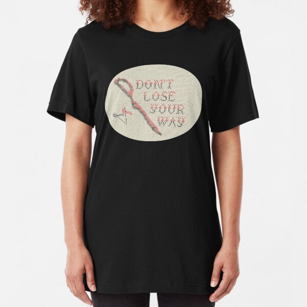 Stitch la Kill - Don't Lose Your Way Slim Fit T-Shirt