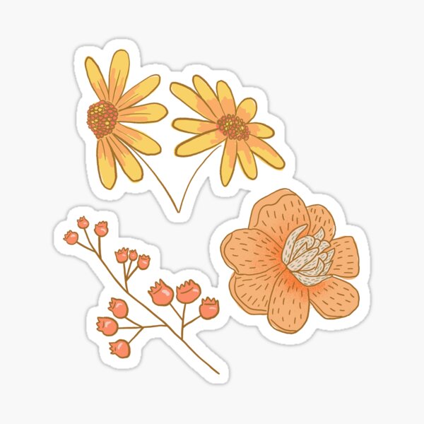Vista previa del artículo con la obra «Florales australianos», diseñado y vendido por latheandquill.