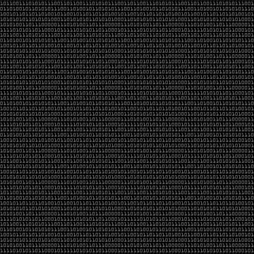 Artwork thumbnail, Computer Binary Code by judgeart