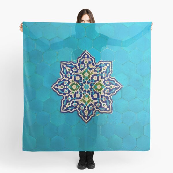 Geometric print Scarf – Lamuka Thay