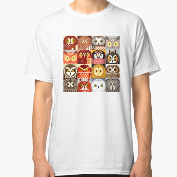 North American Owls Classic T-Shirt