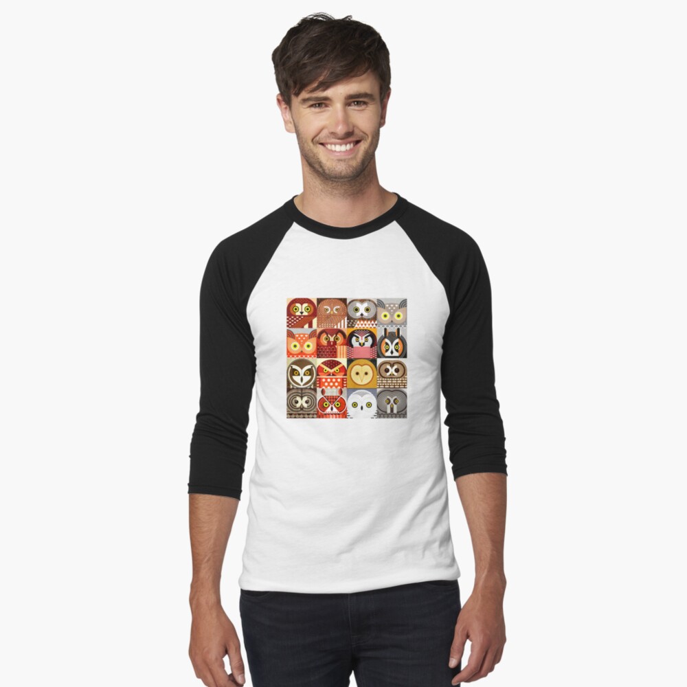 Item preview, Baseball ¾ Sleeve T-Shirt designed and sold by scottpartridge.