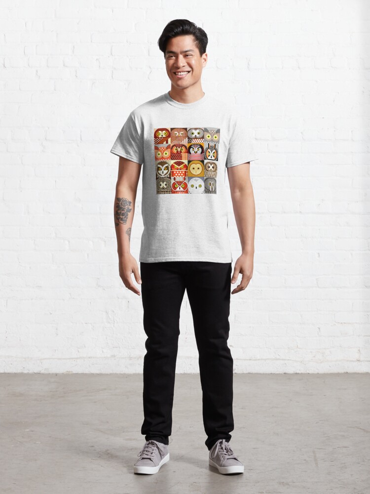 Alternate view of North American Owls Classic T-Shirt