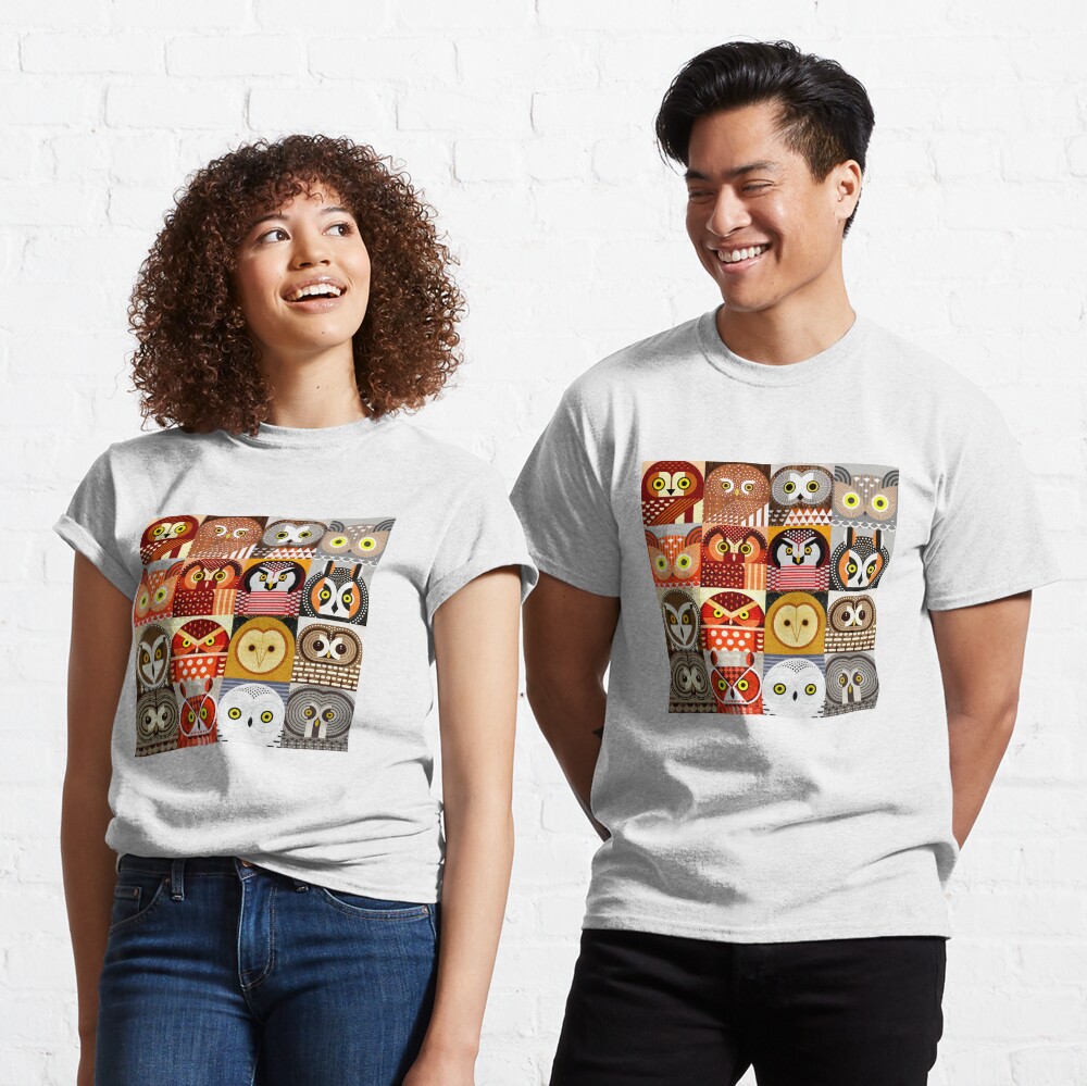 North American Owls Classic T-Shirt