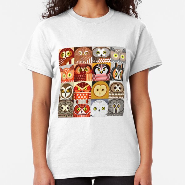 North American Owls Classic T-Shirt
