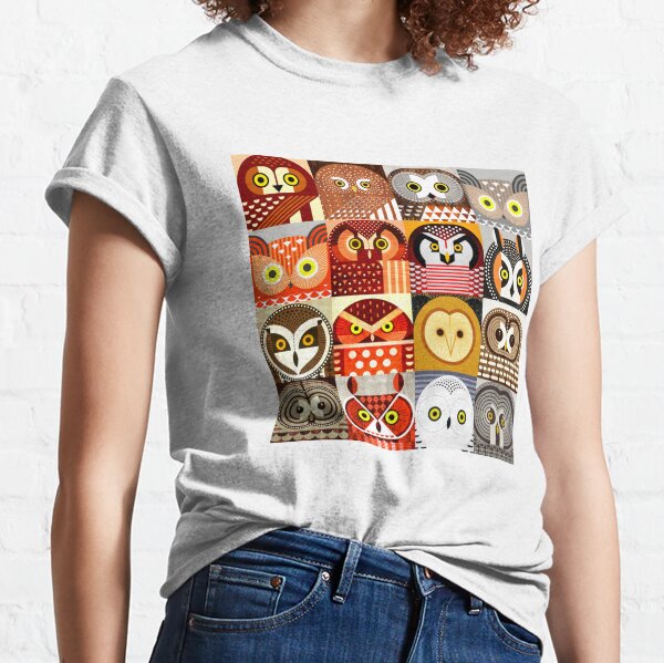 North American Owls Classic T-Shirt
