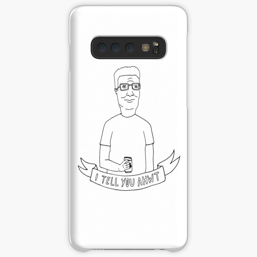 i tell you ahwt | mountain goats king of the hill TMG x KOTH illustration Case & Skin for Samsung Galaxy